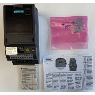 Siemens Micromaster 410  Frequenzumrichter  037kW  6SE64102B