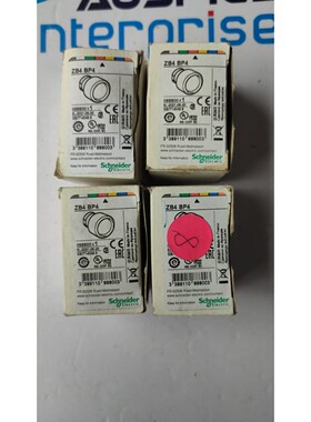 SCHNEIDER 电动 ZB4BP4 红色推扣 4 件装
