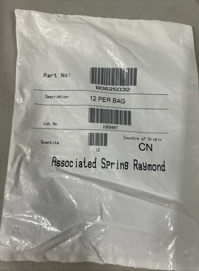 ASSOCIATED SPRING RAYMON B0625032 WASHER ++++7 包套装+++++++