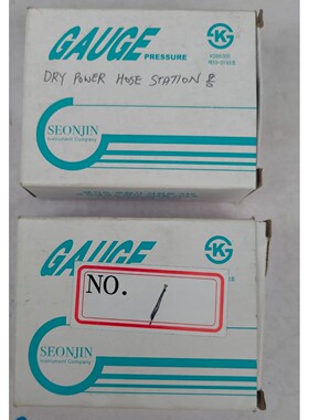SEONJIN 025 MPa 压力计 025 BAR KS B 5305 批量 2 件