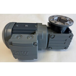 SEW Drehstrom Motor mit Getriebe / 0.37kW / WAF20 DR63L2/TH