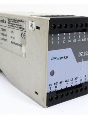 MKS DZ 252 DZ252-1 SW: DZ25104A 230VAC/24VDC Drehzahlw?chter