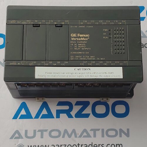 1Pc GE FANUC VERSAMAX IC200UDR010CH MICRO CONTROLLER 28 POIN