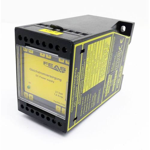 FEAS PSLC242 Out: 24VDC 1,5A In:115/230VAC Netzteil Gleichst