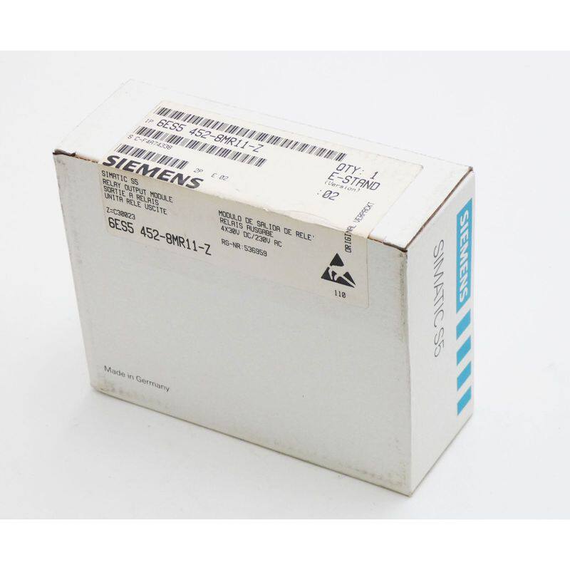 Siemens SIMATIC S5 6ES5 452-8MR11-Z E-Stand: 02 Ausgabemodul
