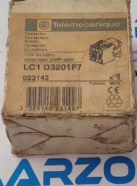 Telemecanique LC1 D3201F7 50A Contactor 110V Coil 4Pole LC1D