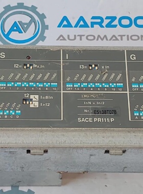 SACE ABB PR111P Unidad De Proteccin Contra Sobrecorriente