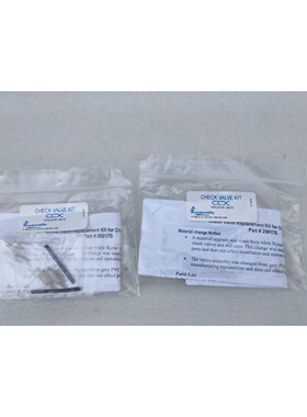 HF SCIENTIFIC CLX 替换检查阀门套件 PN 25017S