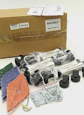 Neewer 10086408 RollenHintergrundsystem mit Stangen Ketten