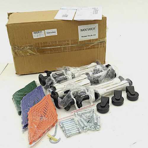 Neewer 10086408 RollenHintergrundsystem mit Stangen Ketten