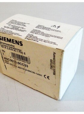 Siemens 4NC3015-0CC03 Version:01 Stromwandler 75/1A 2,5VA -s