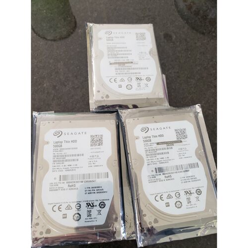 批量 3 件 希捷 便携式电脑 薄硬盘 500GB ST500LM021  全新 无盒
