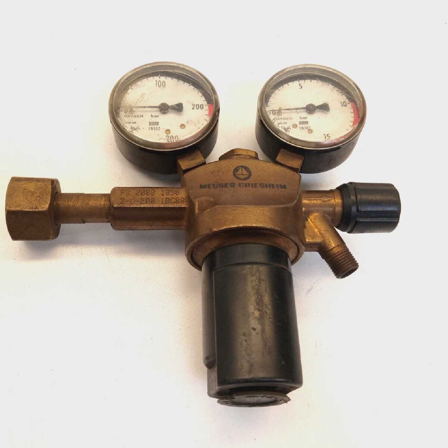 Messer Griesheim FC 2000 Flaschendruckminderer 30200 Druckmi - 实物图