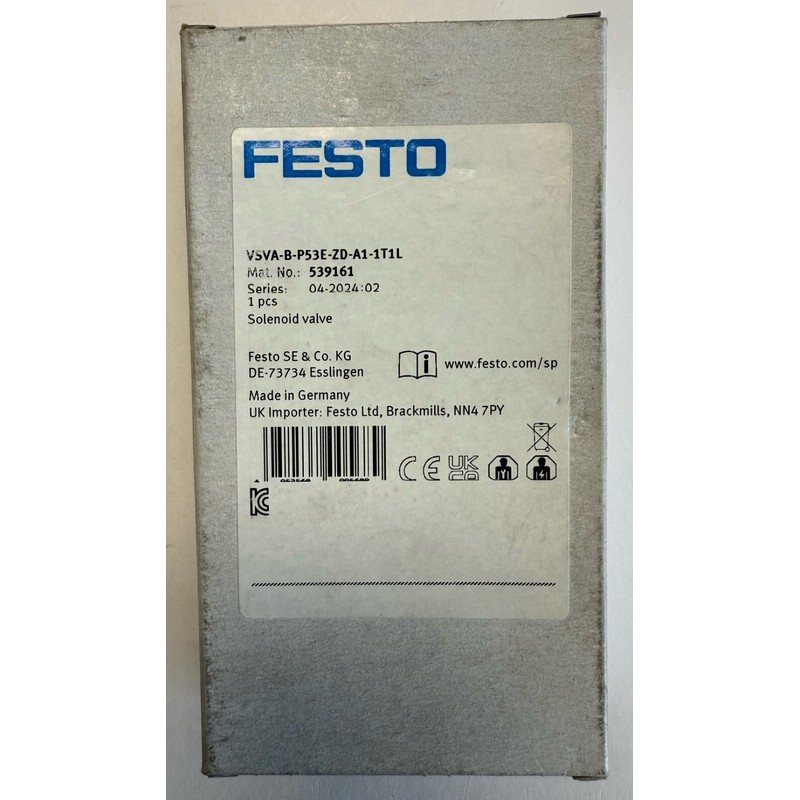 Festo Magnetventil / VSVA-B-P53E-ZD-A1-1T1L / 539161 / Neu i