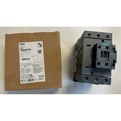 Siemens Leistungsschtz  400V 37kW 1x NO  1x NC  3RT20451KB40