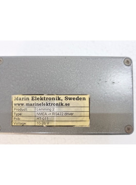 MARIN ELEKTRONIK Lemming 2 NMEA RS422 驱动器 PCB HT011 输入