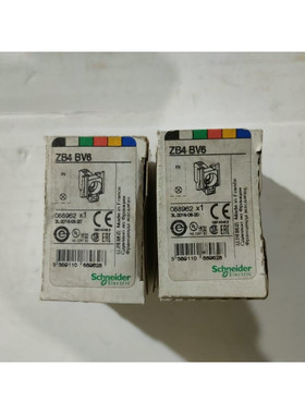 SCHNEIDER ELECTRIC ZB4 BV6 PILOT LIGHT BODY 2 PCS LOT
