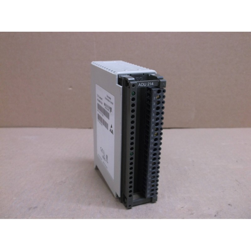 AS BADU 214 Schneider Electric Plc Tsx Compatto Analogico In