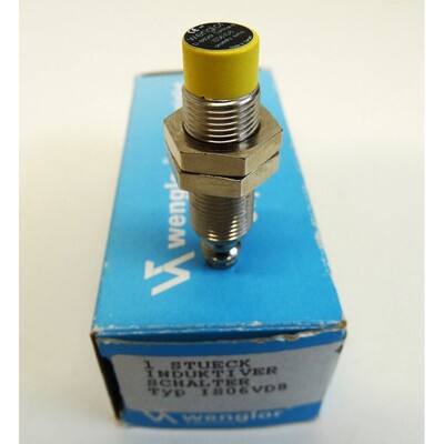 Wenglor IS06VD8 Induktiver N?herungsschalter -unused/OVP-