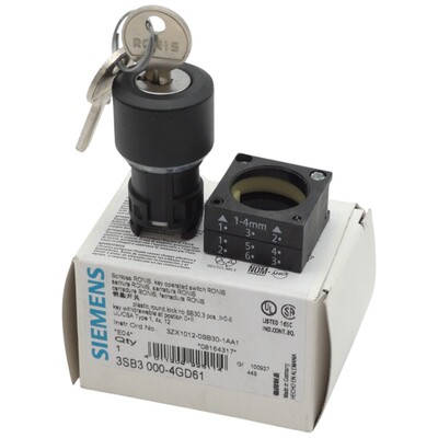 Siemens 3SB3000-4GD61 E-Stand: 04 Schloss RONIS / RONIS Cast