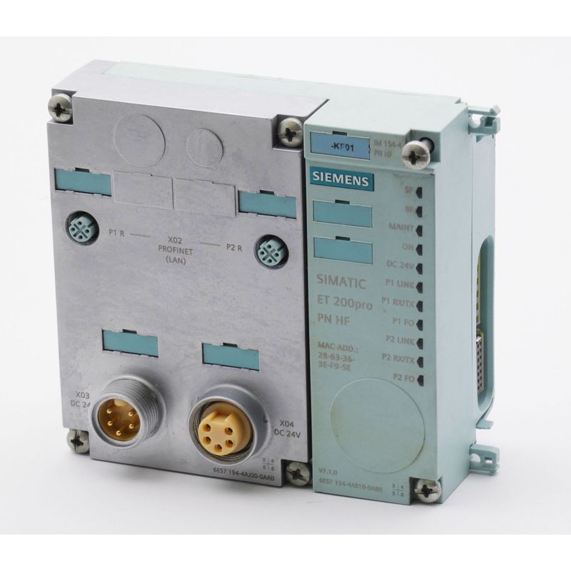 Siemens Simatic 6ES7 194-4AJ00-0AA0 E: 03 + 6ES7 154-4AB10-0