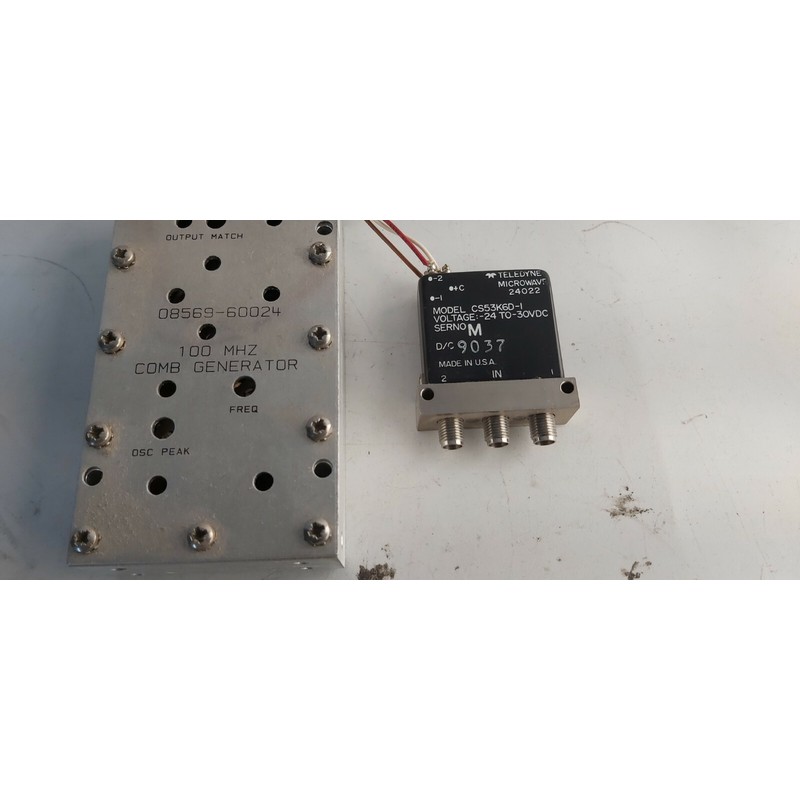 惠普 08569-60024 梳发电机组件带 Teledyne CS53K6D 优惠! UPS!