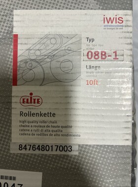 iwis 847648017003 滚轮链