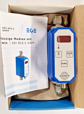 EGE SDI 852/1 GAPP Durchflusssensor - NEU/OVP - worldwide sh