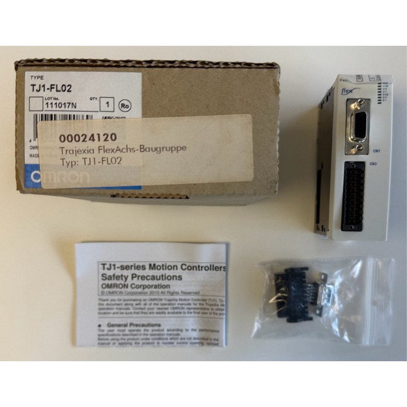 Omron Flexible Axis Unit / 24V DC / TJ1-FL02 / Neu in OVP