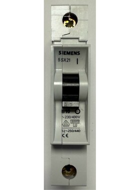 Siemens Leistungsschutzschalter / 230/400 AC / 5SX21 B10