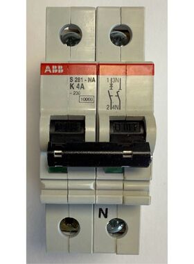 ABB Sicherungsautomat 2-polig / ~230V / 4A / S281-NA-K4A