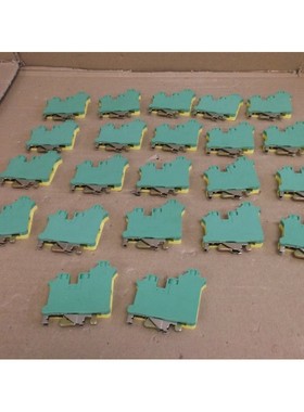 UK10-TWIN-PE Phoenix Contatto Nuovo Terra Terminale Blocco 3