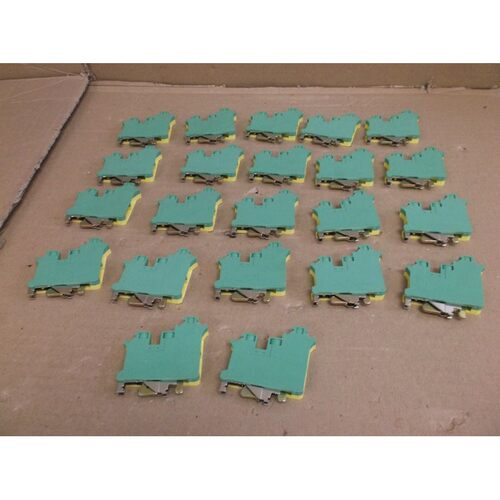 UK10-TWIN-PE Phoenix Contatto Nuovo Terra Terminale Blocco 3