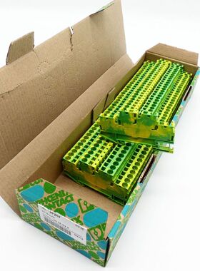 42x Phoenix Contact STTB 4-PE 3036039 Schutzleiter-Doppelsto