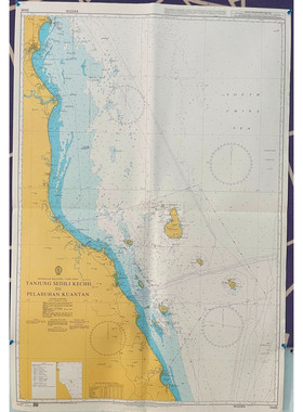 Admiralty 3445 TANJUNG SEDILI KECHIL TO PELABUHAN KUANTAN MA