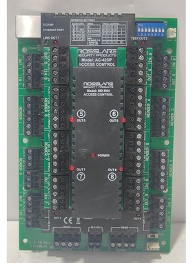ROSSLARE AC-425IP 4 门访问控制单元 带 ROSSLARE MD-D04 EXPANS