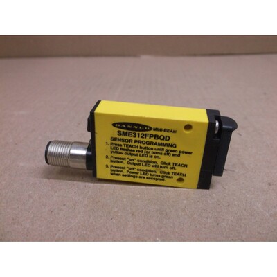 Sensor Fotoeléctrico SME312FPBQD Banner DEMO Interruptor 54