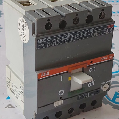Interruptor Automtico ABB SACE S2 25 AMP 3 Polo 690V.