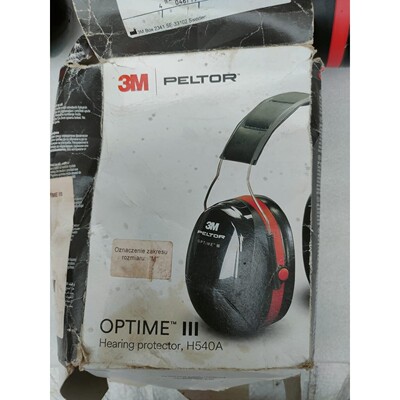 3M PELTOR OPTIME lll H540A 听力保护耳罩 3 件装