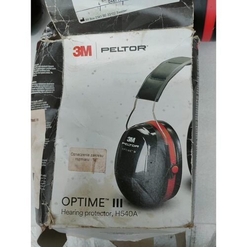 3M PELTOR OPTIME lll H540A 听力保护耳罩 3 件装