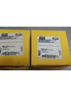 HUBBLE HBL5284 单座面板安装 2 件装优惠!