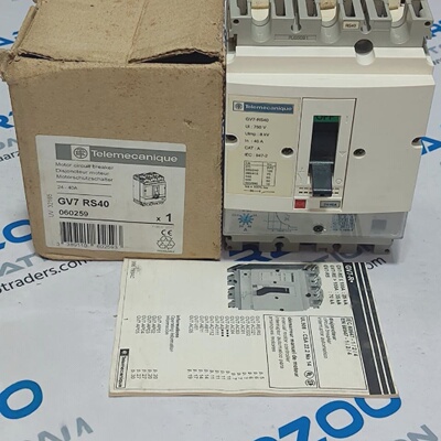 TELEMECANIQUE GV7RS40 3 POLE 2540 AMP SETTING RELAY GV7 RS40