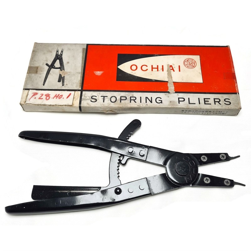 Ochiai Stop Ring Pliers . Type RT3. 60~80m. Made in Japan