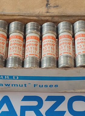 Packung 20 Gould Elektronik A5Y1011H 10A Shawmut Sicherung N
