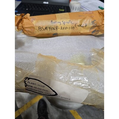 GROB BORING SPINDLE BSM4068-250-110 全新