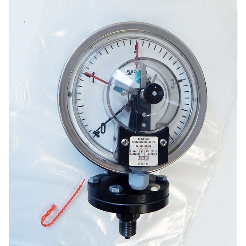 Fischer 5K 055 AR160-103B12 Manometer 0 - 4 Bar 2x indukt. K