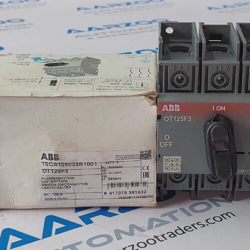 1Pc Neuf en Bote ABB OT125F3 125A Dconnecteur Interrupteur A
