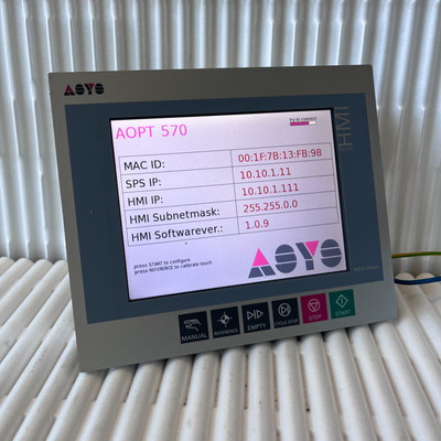 ASYS AOPT 570 222000200-01813 HMI Bedienger?t *tested*