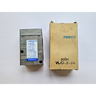 FESTO VL/O-3-1/4 9984 Pneumatik Ventil - NEU/OVP - worldwide