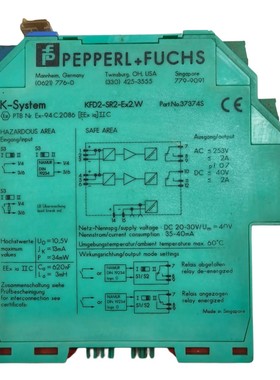 PepperlFuchs KFD2SR2Ex2W 37374S Switch Amplifier 2Channel Is